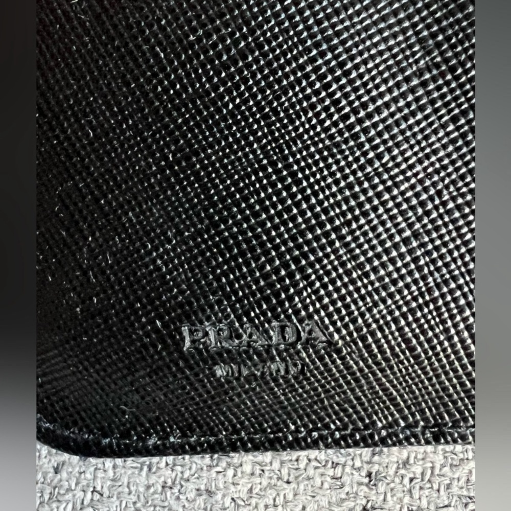 Prada Tessuto Nylon Black vintage 2005 Compact Wallet - Picture 6 of 15